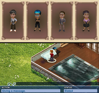how to fix the clogged shower in virtual families